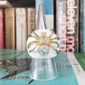 Sparkly Spider Ring